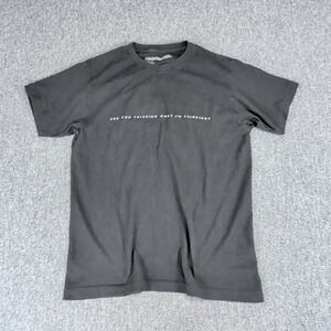 Foo Fighters Modern Rock Graphic T-Shirt Mens Medium Black 100% Cotton Band Tee